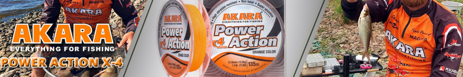 Akara Power Action X-4 Orange 135м