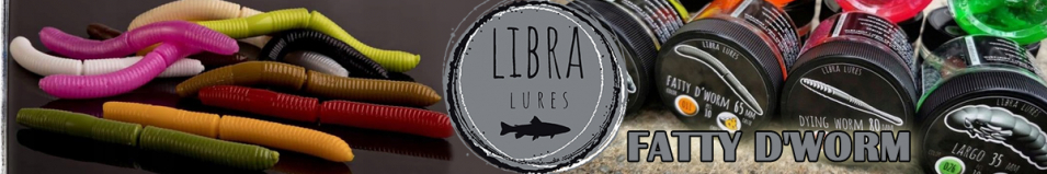 Libra Lures Fatty D'Worm Tournament 55 (Сыр)
