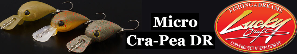Lucky Craft Micro Cra-Pea DR