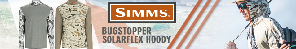 Simms Bugstopper Solarflex Hoody, Ghost Camo Stone/Stone