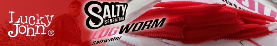 Lucky John Salty Sensation Lugworm 2.5"