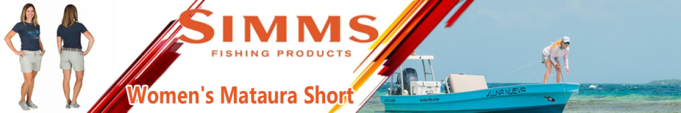 Simms Women's Mataura Short, Granite