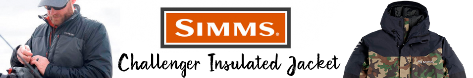 Simms Challenger Insulated Jacket '20, Woodland Camo