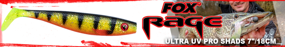 Fox Rage Ultra UV Pro Shads 7"/18cm