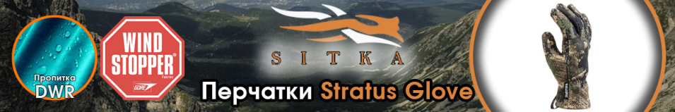 Sitka Stratus Glove Ground Forest