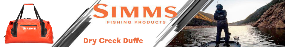 Simms Dry Creek Duffel L, Simms Orange, 200L