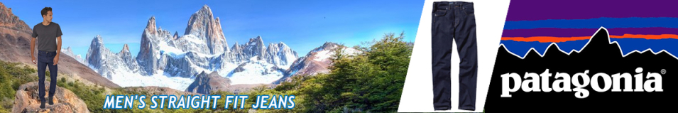 Patagonia Men's Straight Fit Jeans, Dark Denim (DDNM)