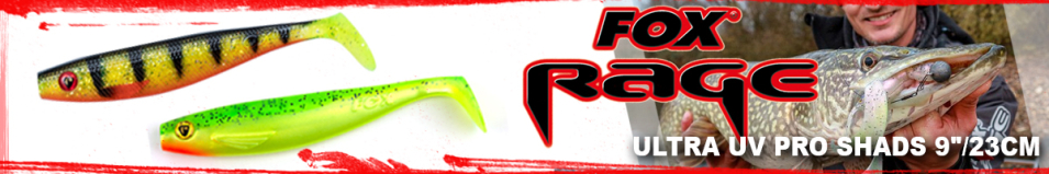 Fox Rage Ultra UV Pro Shads 9"/23cm