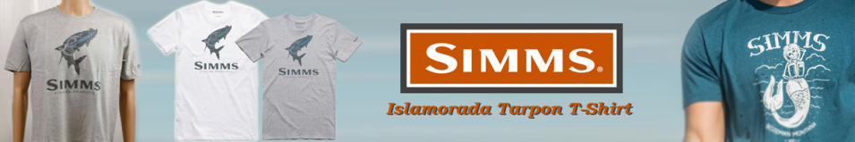Simms Islamorada Tarpon T-Shirt Grey Heather