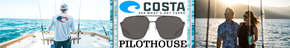 Costa Pilothouse 580P Matte Black + Matte Black/Black/Gray 580P