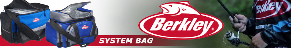 Berkley System Bag Blue-Grey-Black + 4 Boxes Large