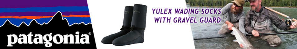 Patagonia Yulex Wading Socks with Gravel Guard BLK