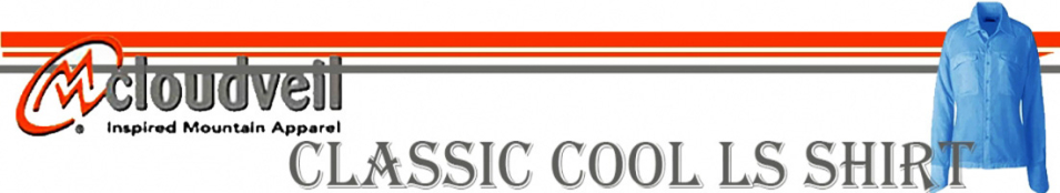 Cloudveil Classic Cool LS Shirt Bluebird