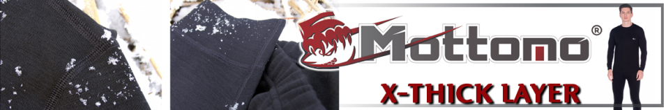 Mottomo X-Thick Layer мужской Черный
