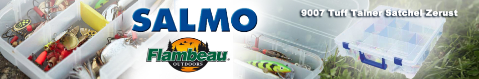 Salmo Flambeau 9007 Tuff Tainer Satchel Zerust       