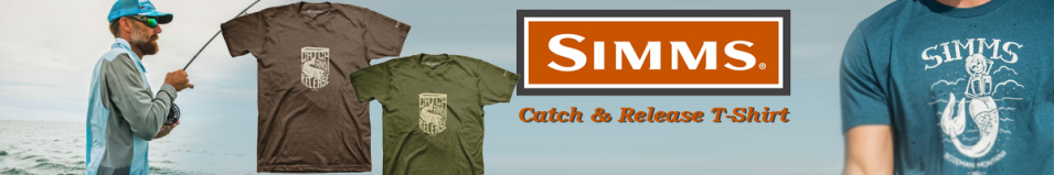 Simms Catch & Release T-Shirt Brown