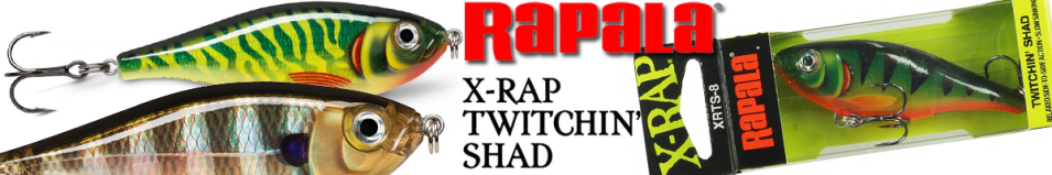 Rapala X-Rap Twichin' Shad XRTS08