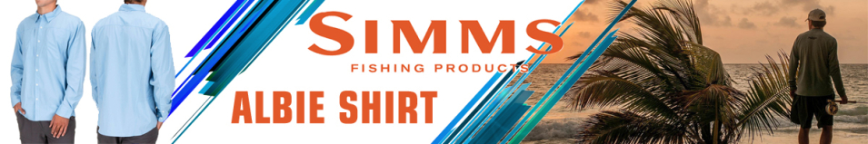 Simms Albie Shirt, Faded Denim