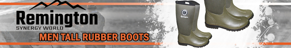 Remington Men Tall Rubber Boots (Серый)