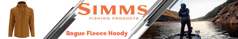 Simms Rogue Fleece Hoody, Bronzeback