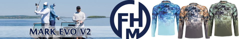 FHM Mark Evo V2 Принт голубой/мятный