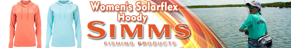 Simms Women's Solarflex Hoody, Smoked Salmon Heather