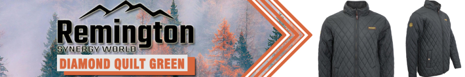 Remington Diamond Quilt Green