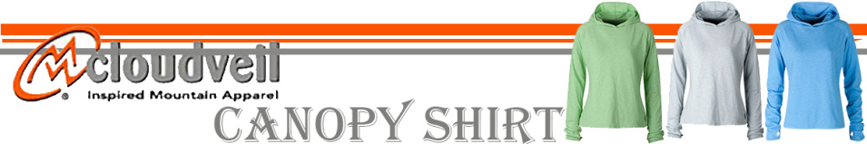 Cloudveil Canopy Shirt Pearl Blue женская