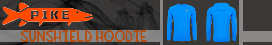 Pike Sunshield Hoodie Blue