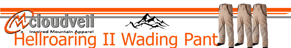 Cloudveil Hellroaring II Wading Pant