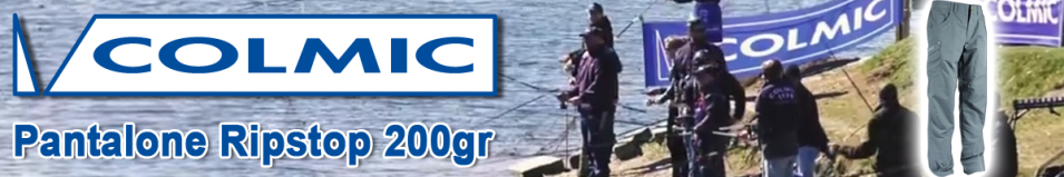 Colmic Pantalone Ripstop 200gr: Tg.