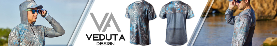 Veduta Air Reptile Skin Blue Футболка мужская