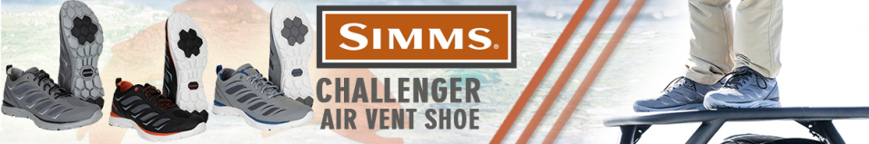 Simms Challenger Air Vent Shoe, Steel