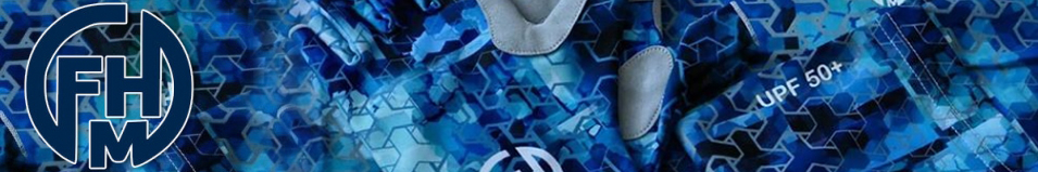 FHM "Mark" Принт голубой