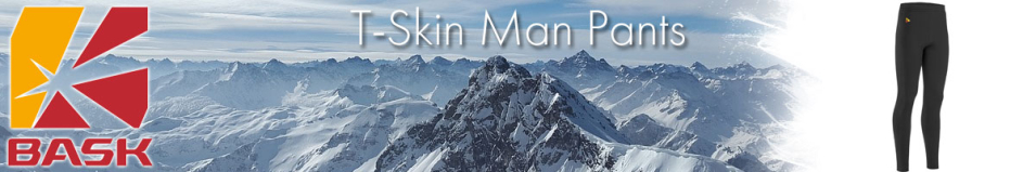 Bask T-Skin Man Pants Черный