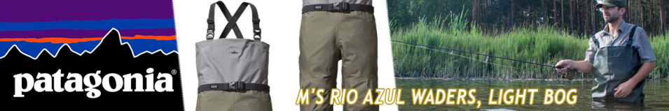 Patagonia M's Rio Azul Waders, Light Bog