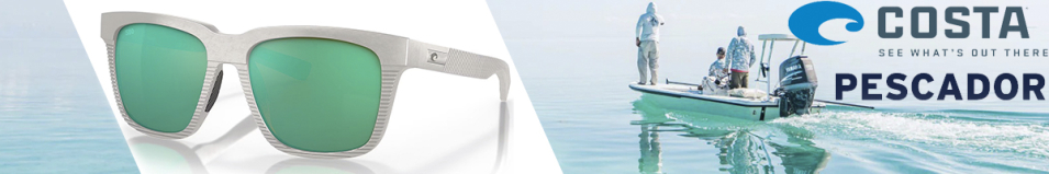 Costa Pescador 580G (Net Light Gray/Green Mirror 580G)