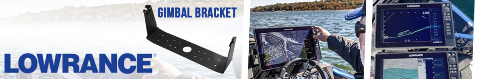 Lowrance Gimbal Bracket 12" HDS Live (000-14588-001)