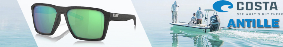 Costa Antille 580G (Net Black/Green Mirror 580G)