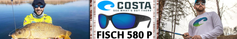 Costa Fisch 580 P Blackout/Blue Mirror