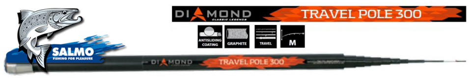 Salmo Diamond Travel Pole 