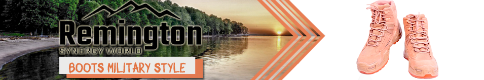 Remington Boots Military Style Beige