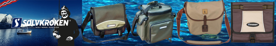 Solvkroken Fiskeveske Med Innerpose