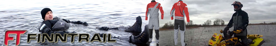 Finntrail Drysuit 2501 Gray/Red