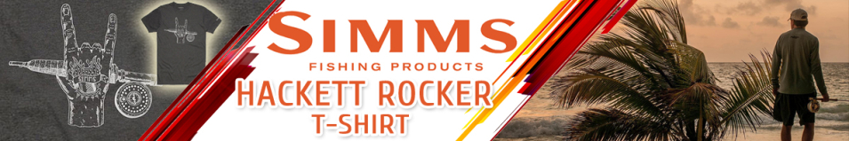 Simms Hackett Rocker T-Shirt Charcoal Heather