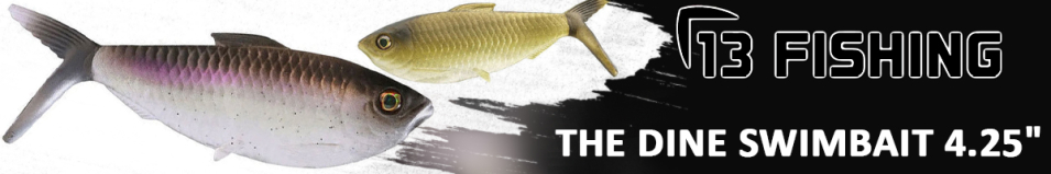 13 Fishing The Dine Swimbait 4.25" 12g