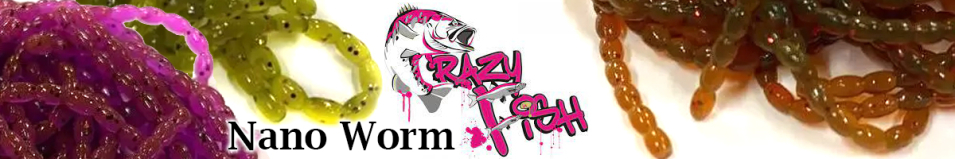 Crazy Fish Nano Worm 9см