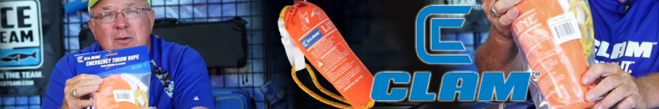 Clam Emergency Throw Rope Спасательная веревка