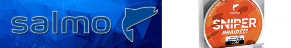 Salmo Sniper Braid Blue 120m