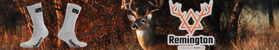 Remington Hunting Thick Socks Grey/Black